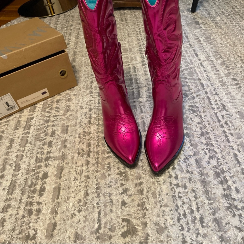 Mi.iM Miracle Mile Baylor Fuchsia Cowgirl Boots